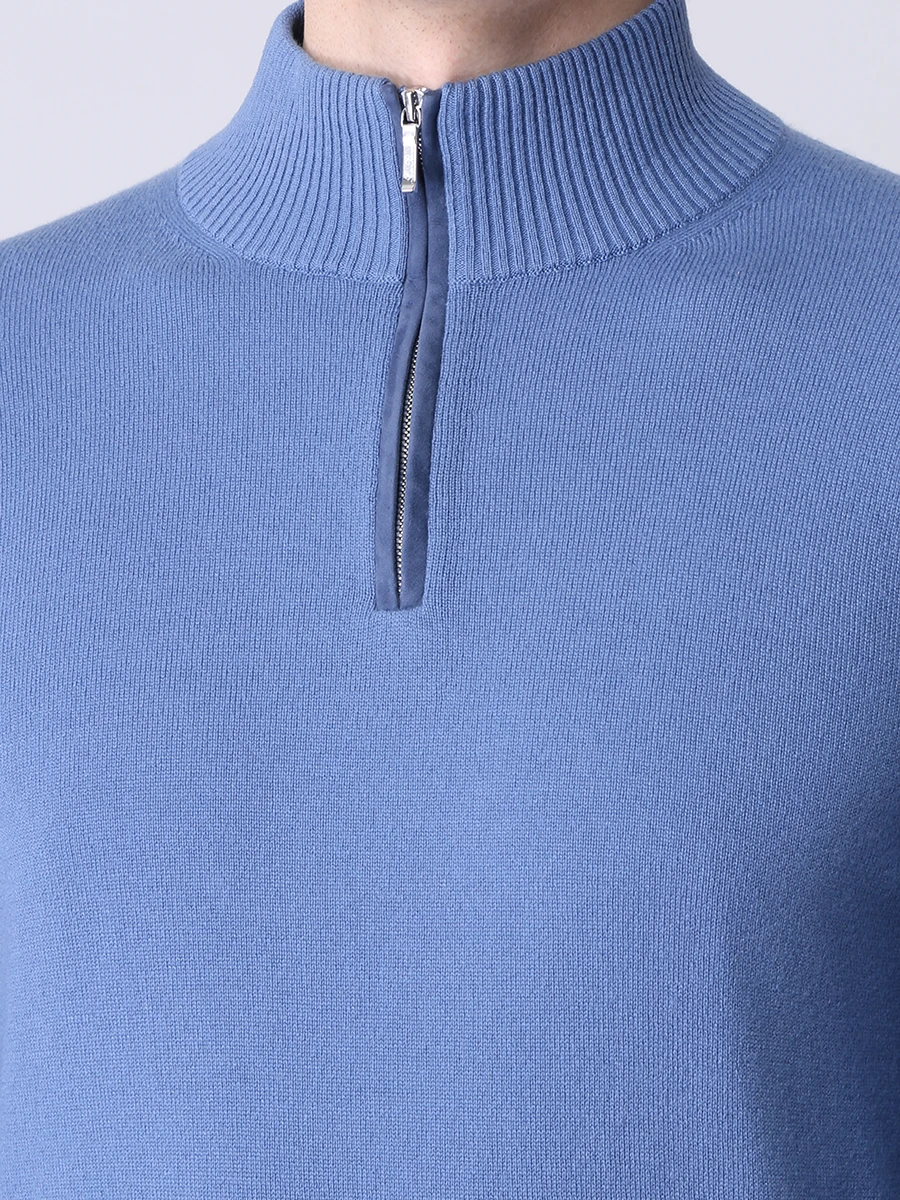 Джемпер кашемировый на молнии