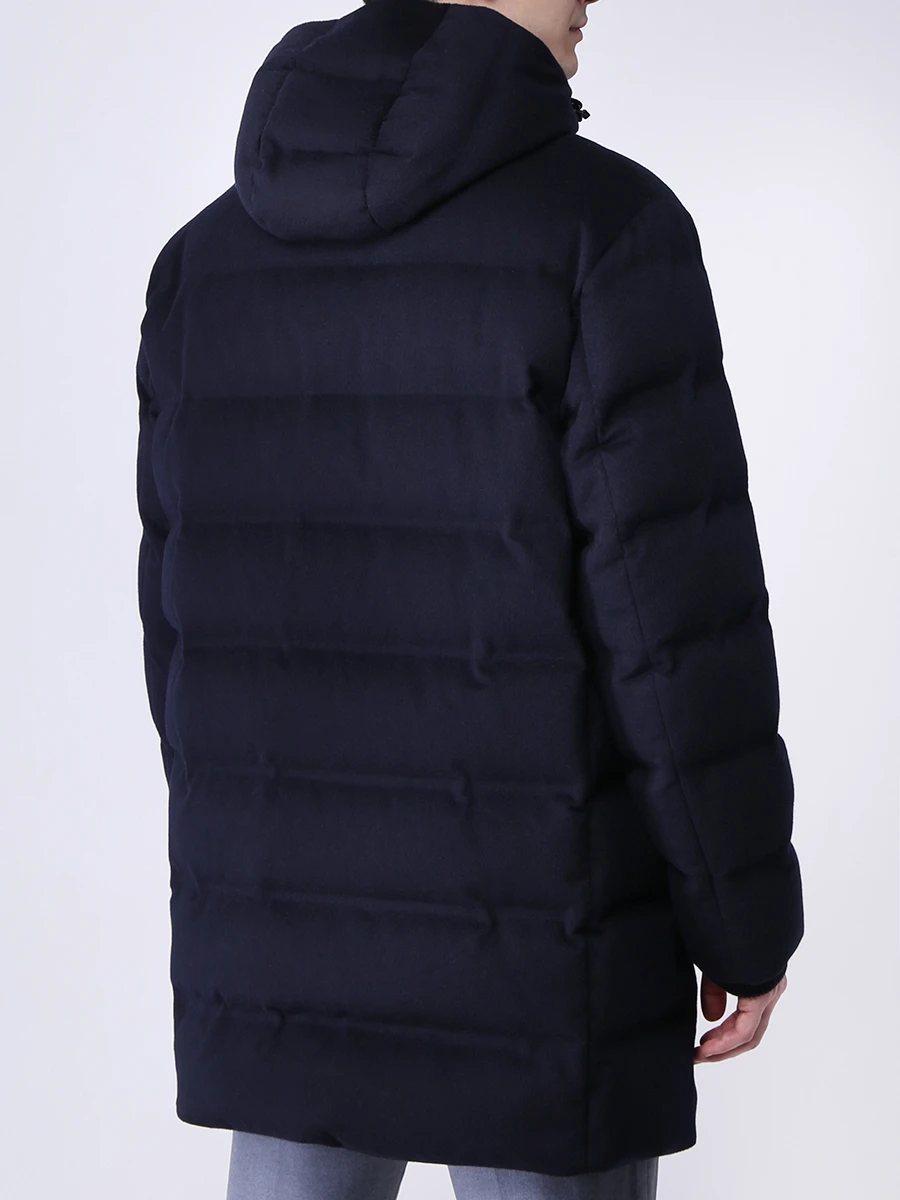 Пуховик кашемировый