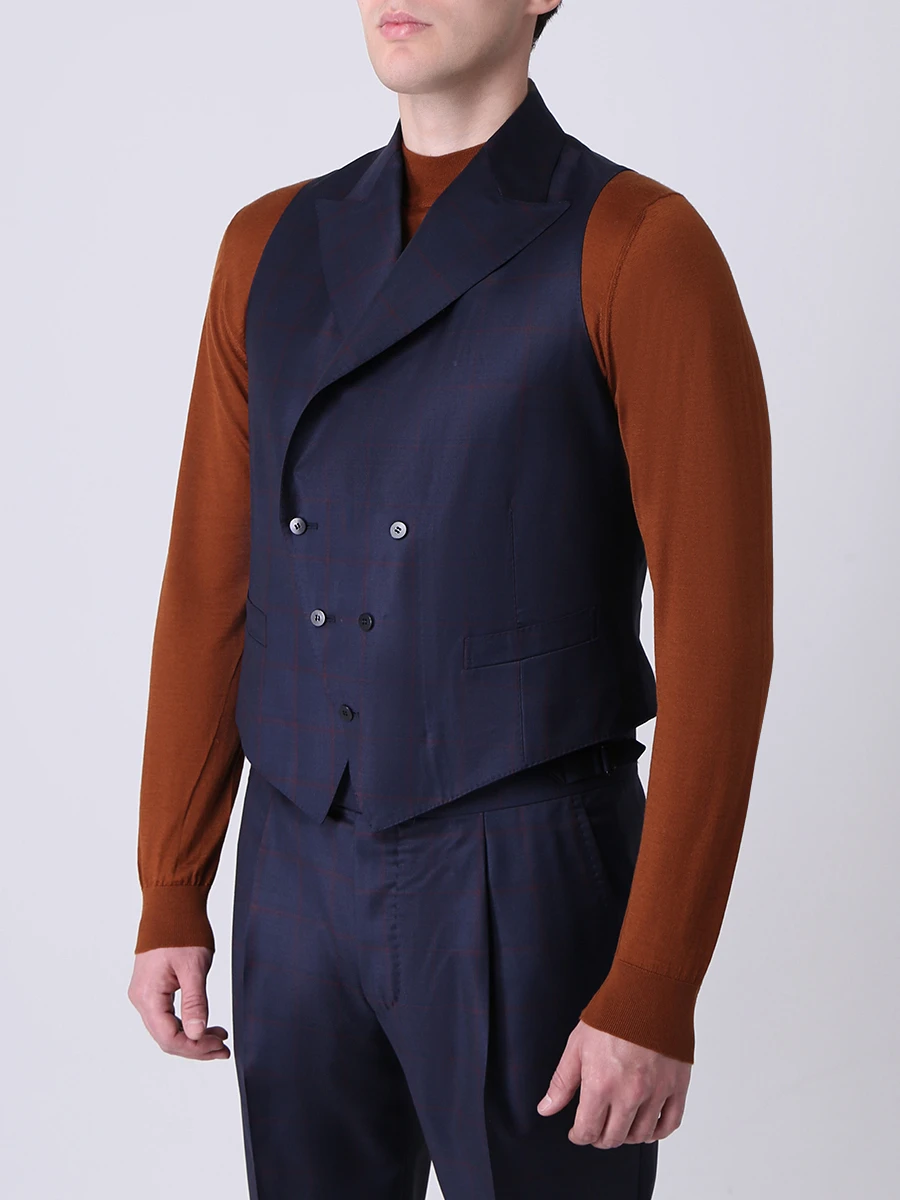 Костюм-тройка шерстяной