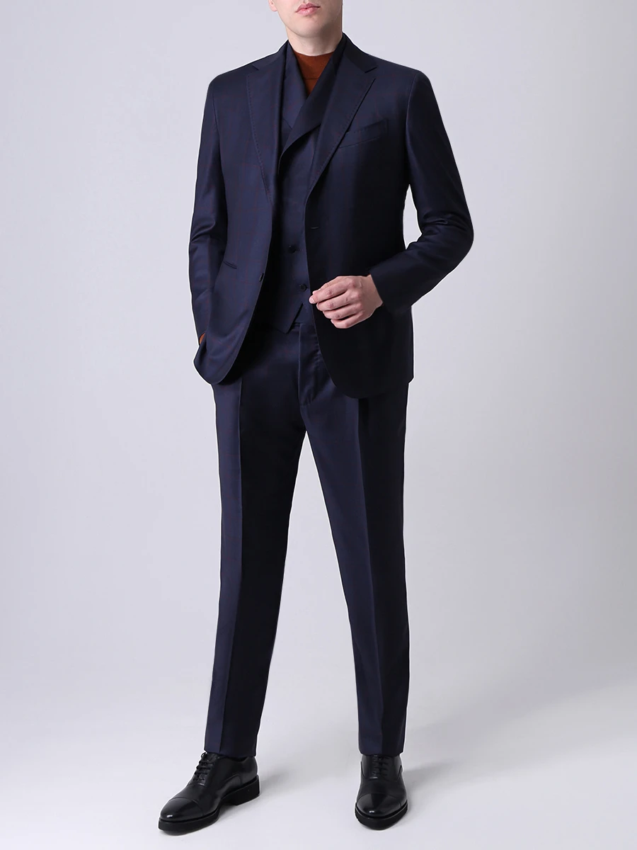 Костюм-тройка шерстяной