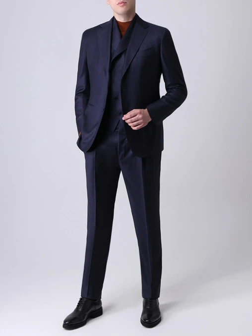 Костюм-тройка шерстяной STILE LATINO