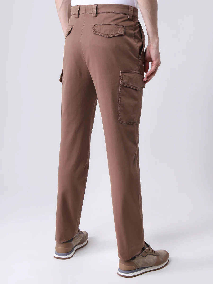 Брюки-карго хлопковые