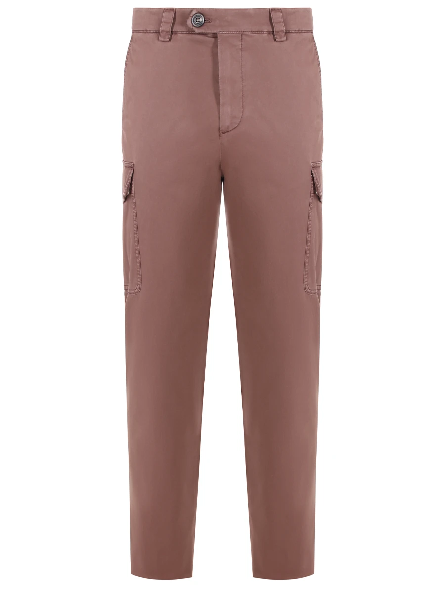 Брюки-карго хлопковые