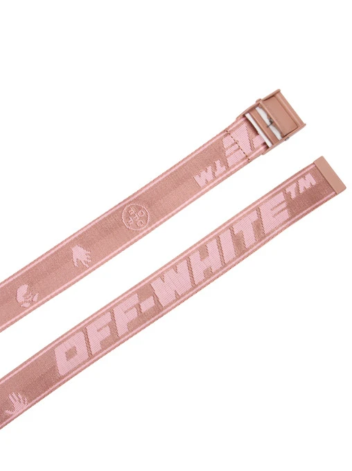 Ремень текстильный с принтом OFF-WHITE