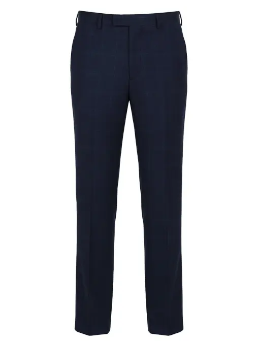 Брюки шерстяные в клетку KITON