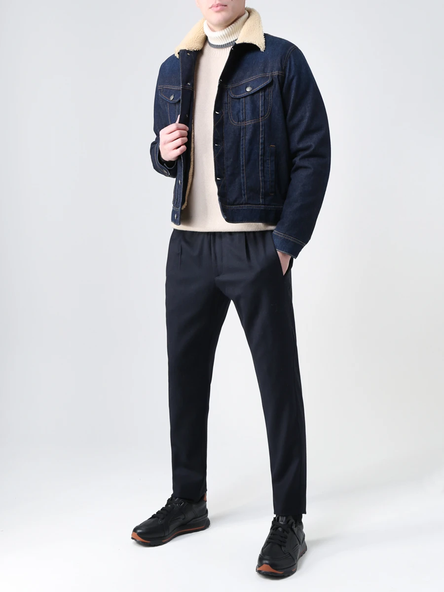 Куртка джинсовая с меховой подкладкой от RALPH LAUREN за 154 800 рублей соскидкой 40% (цвет: деним, артикул: 790813805001) - купить винтернет-магазине VipAvenue