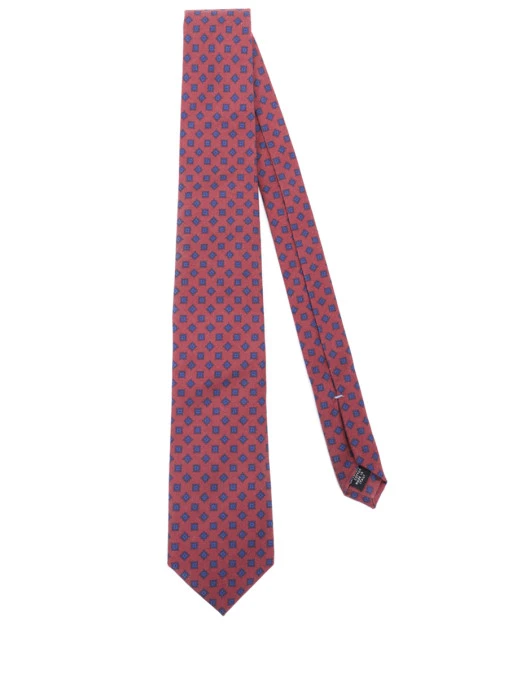 Галстук с принтом CESARE ATTOLINI