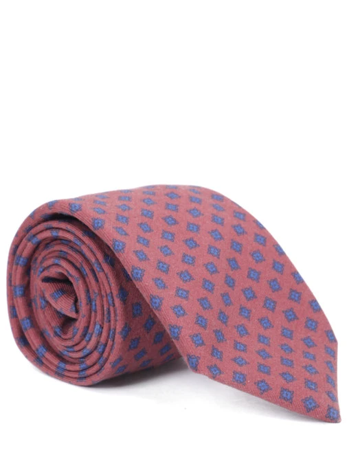 Галстук с принтом CESARE ATTOLINI