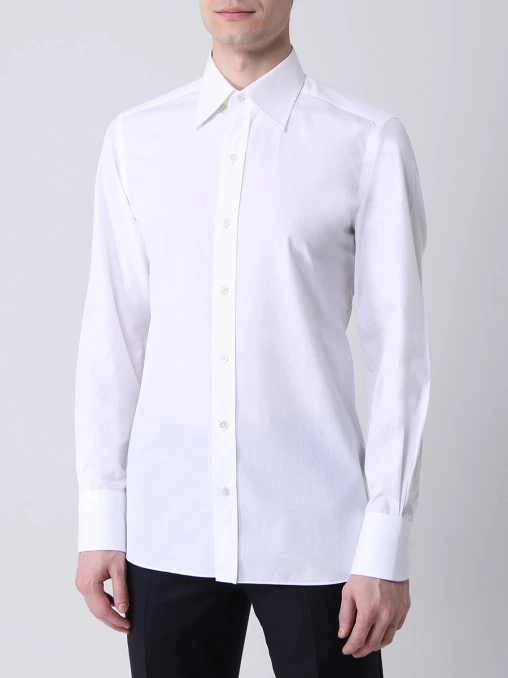 Рубашка Slim Fit хлопковая TOM FORD