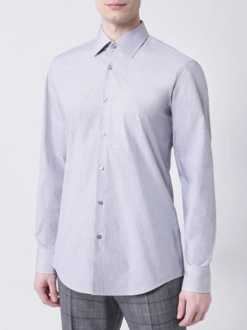 Рубашка Slim Fit хлопковая BOSS