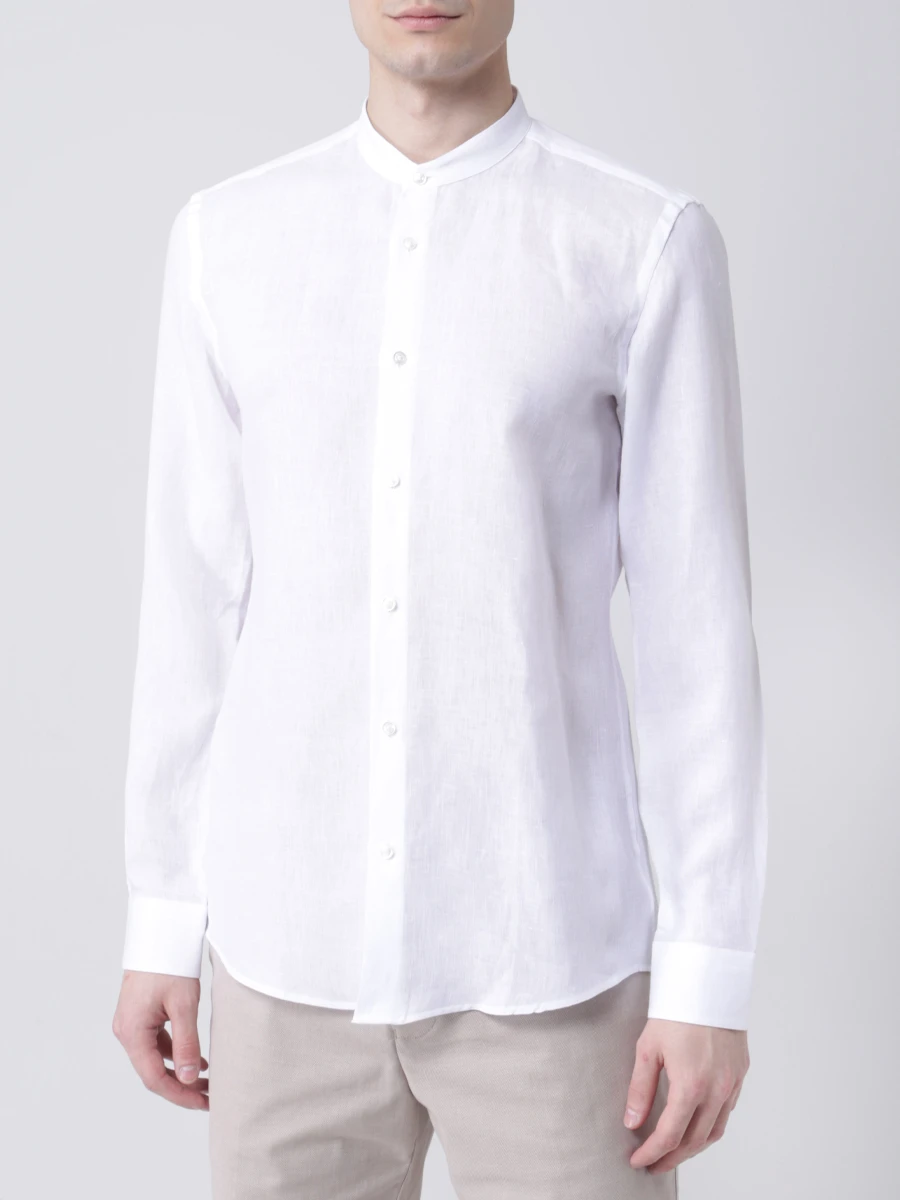 Рубашка Slim Fit льняная