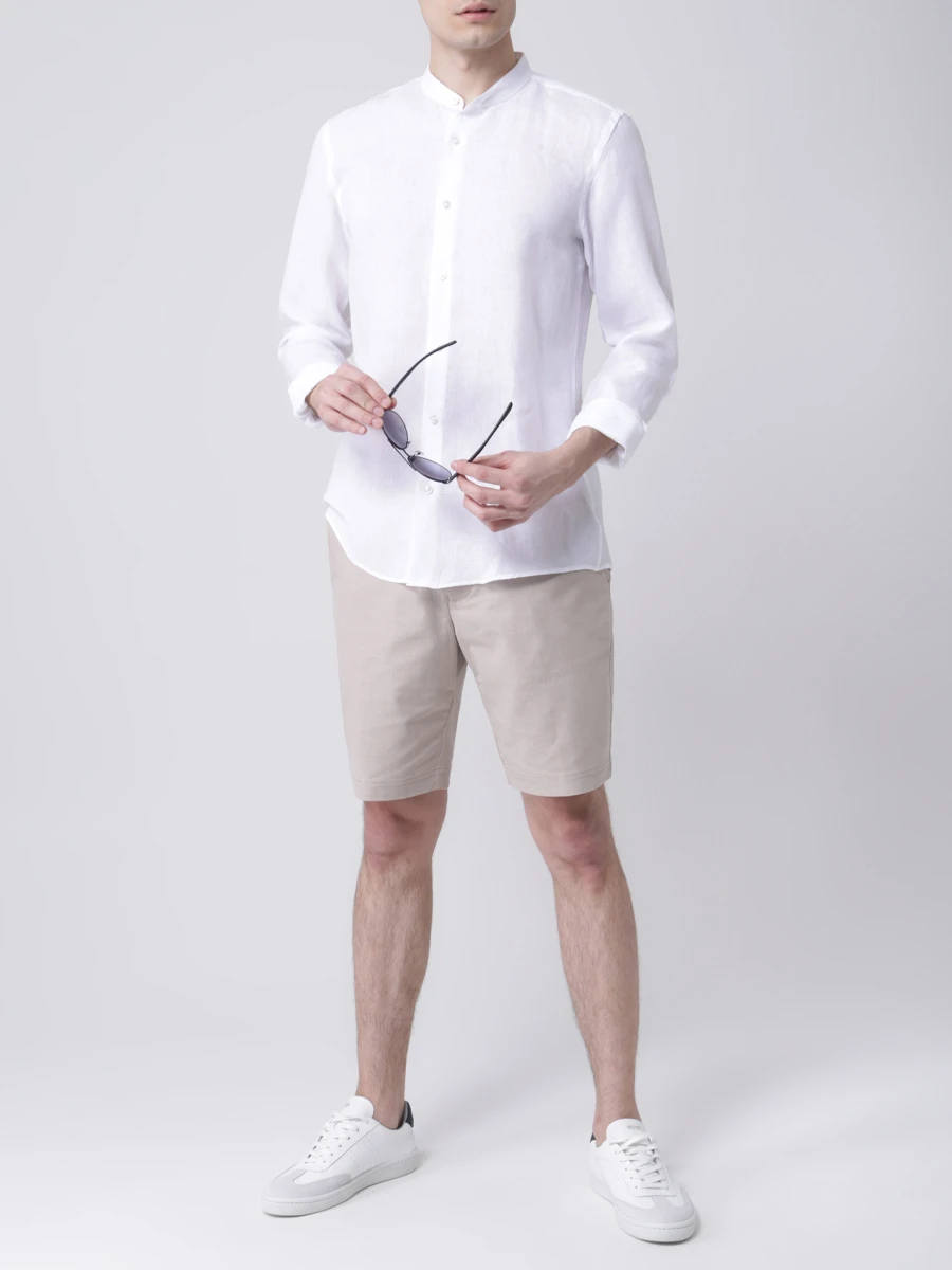 Рубашка Slim Fit льняная