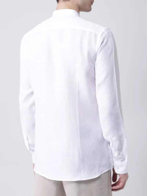 Рубашка Slim Fit льняная BOSS
