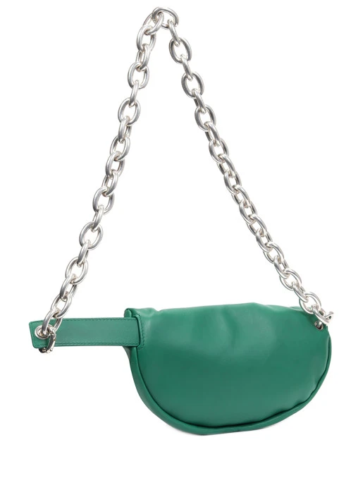 Сумка поясная кожаная Chain Pouch BOTTEGA VENETA