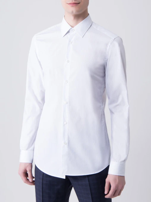 Рубашка Slim Fit хлопковая BOSS