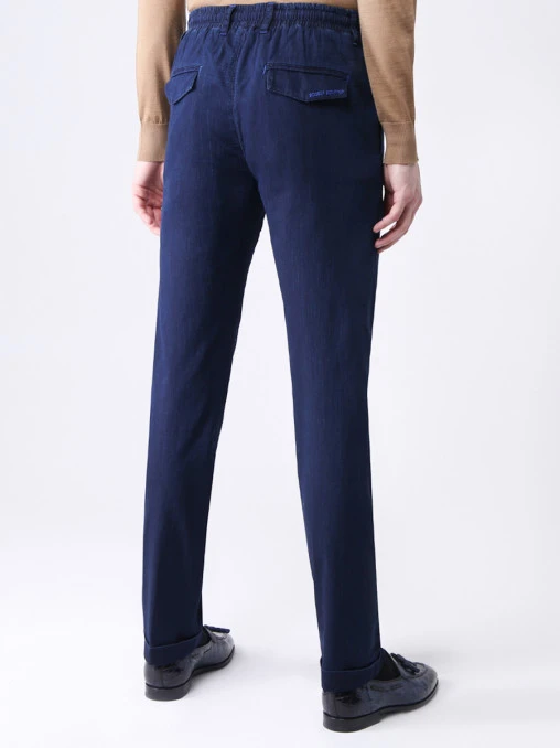 Джинсы Slim Fit на кулиске SCISSOR SCRIPTOR