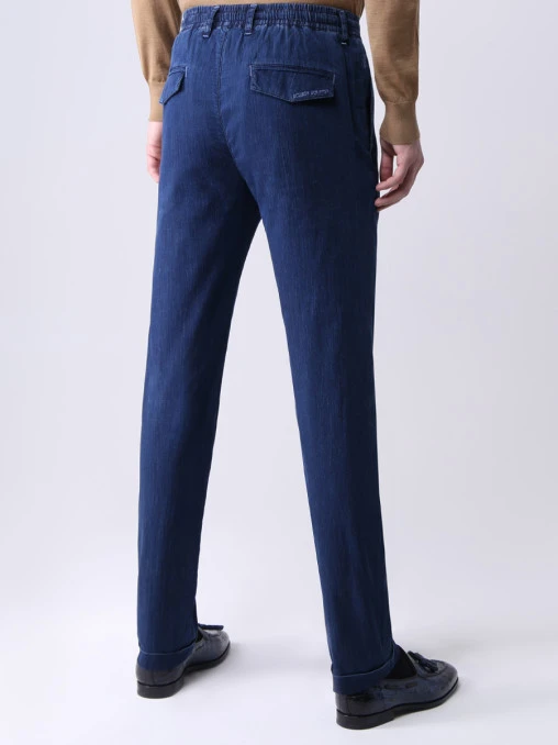 Джинсы Slim Fit на кулиске SCISSOR SCRIPTOR