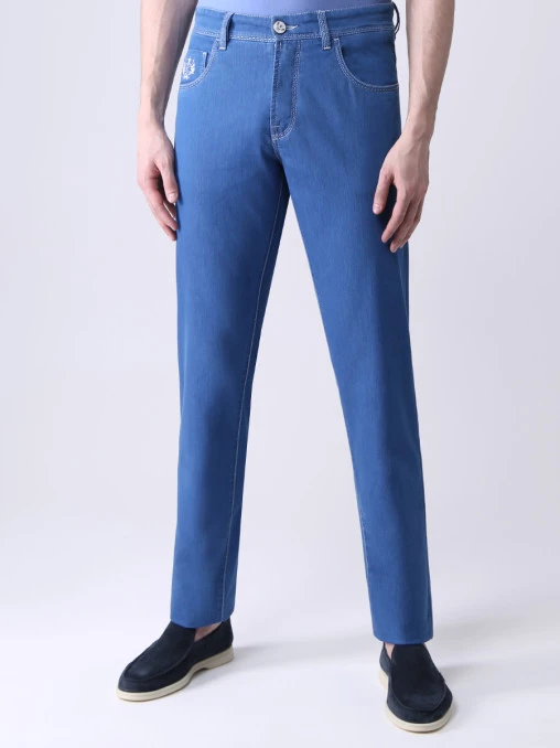Джинсы Slim Fit хлопковые SCISSOR SCRIPTOR