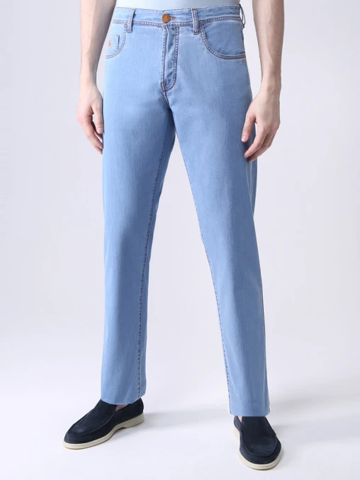 Джинсы Slim Fit хлопковые SCISSOR SCRIPTOR