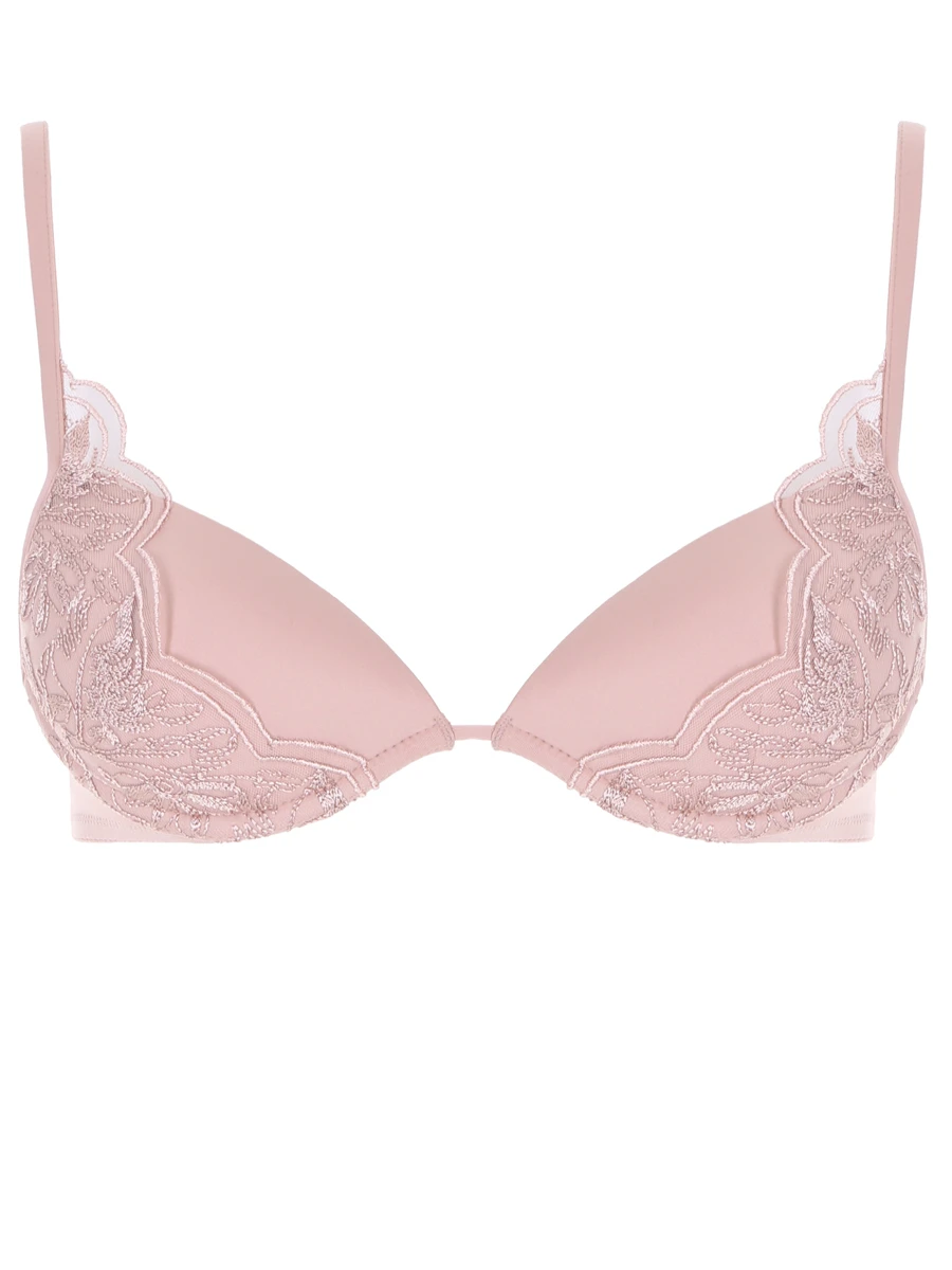 Бюстгальтер пуш-ап с вышивкой