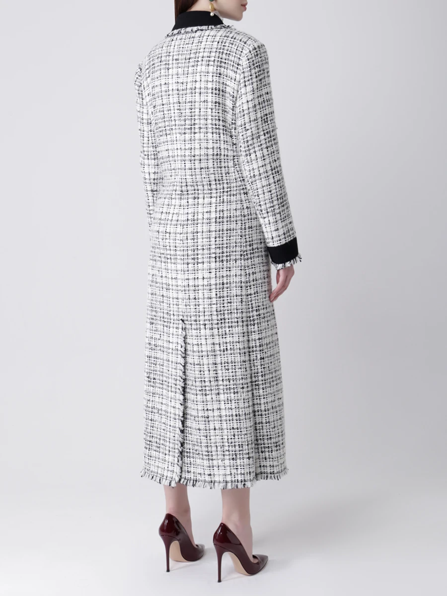 Пальто с бахромой