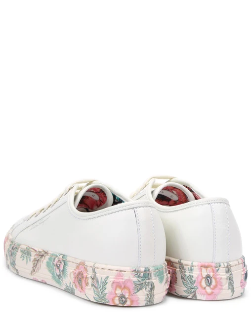 Кеды кожаные Gancini S.FERRAGAMO