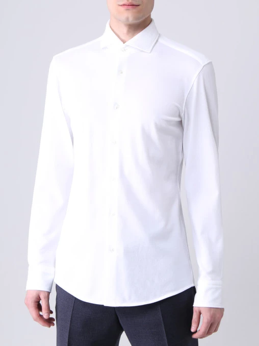 Рубашка Slim Fit хлопковая BOSS
