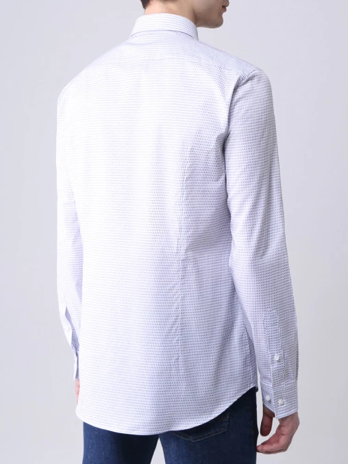 Рубашка Tailored Fit хлопковая BOSS