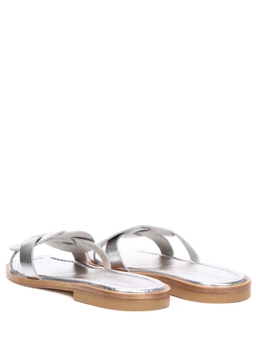 Шлепанцы кожаные Sierra Flat STUART WEITZMAN