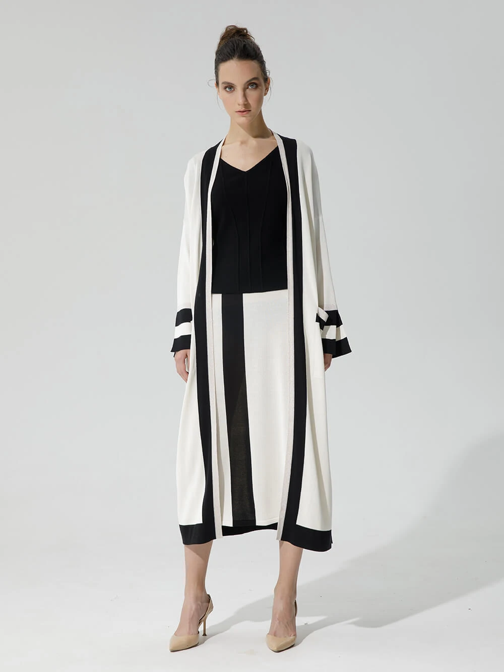 Кардиган шелковый с люрексом