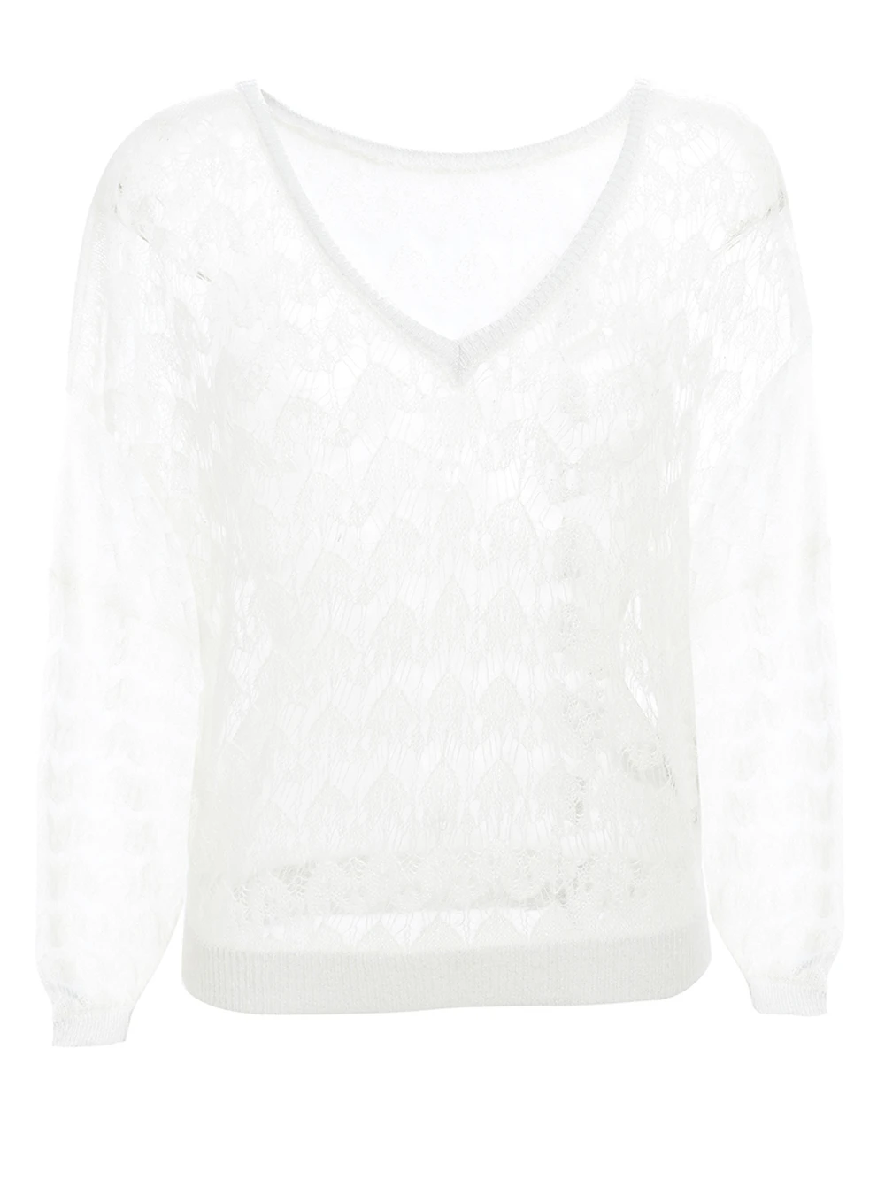 Джемпер из мохера