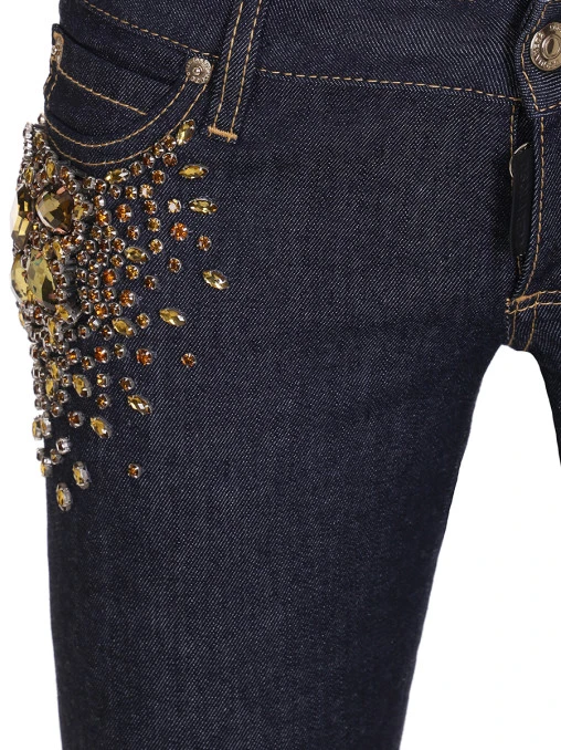 Джинсы-скинни хлопковые DSQUARED2