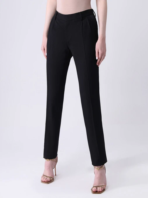 Брюки шерстяные SAINT LAURENT
