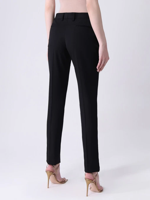 Брюки шерстяные SAINT LAURENT