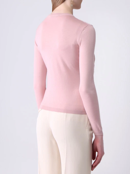 Кардиган с кружевом VALENTINO