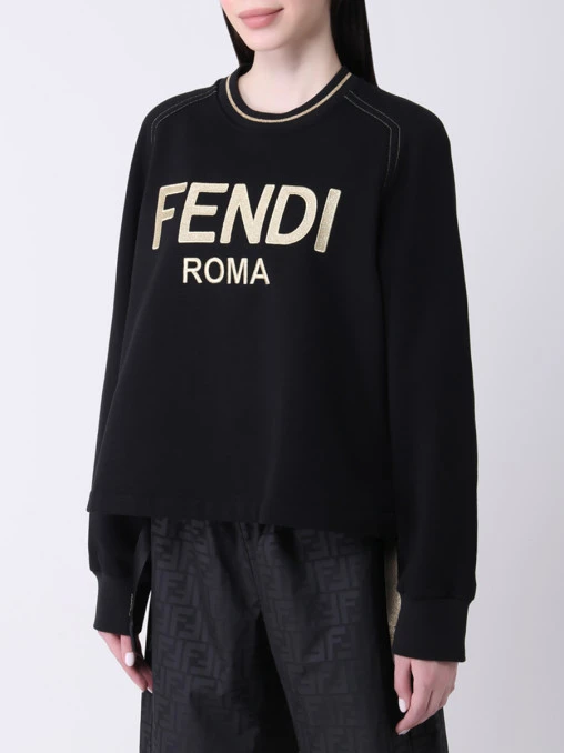Толстовка хлопковая FENDI