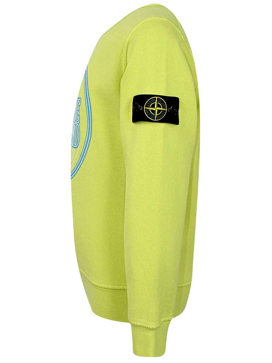 Свитшот хлопковый с принтом