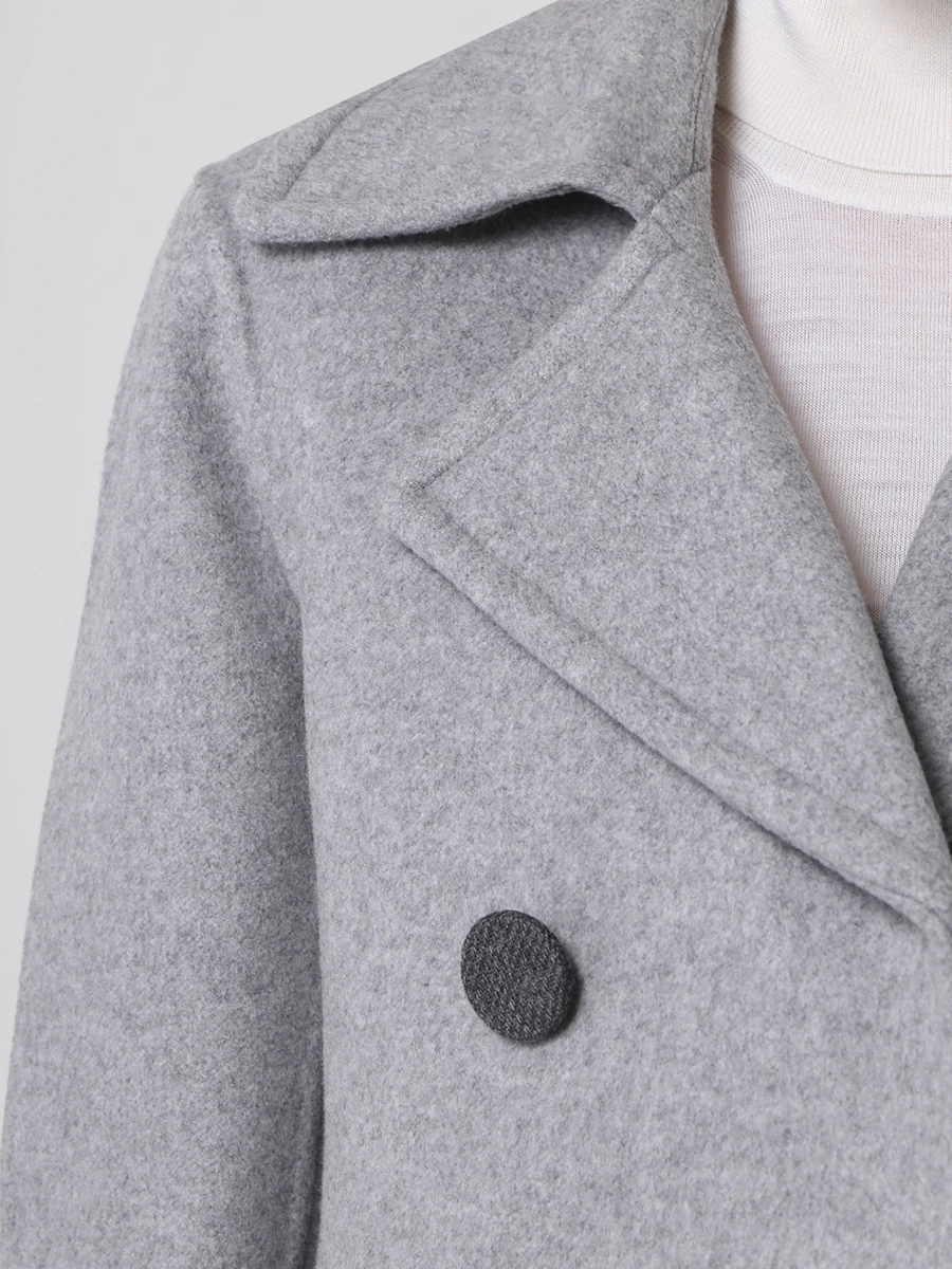 Полупальто кашемировое