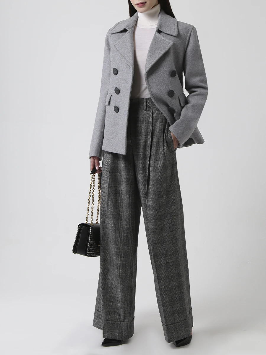 Полупальто кашемировое