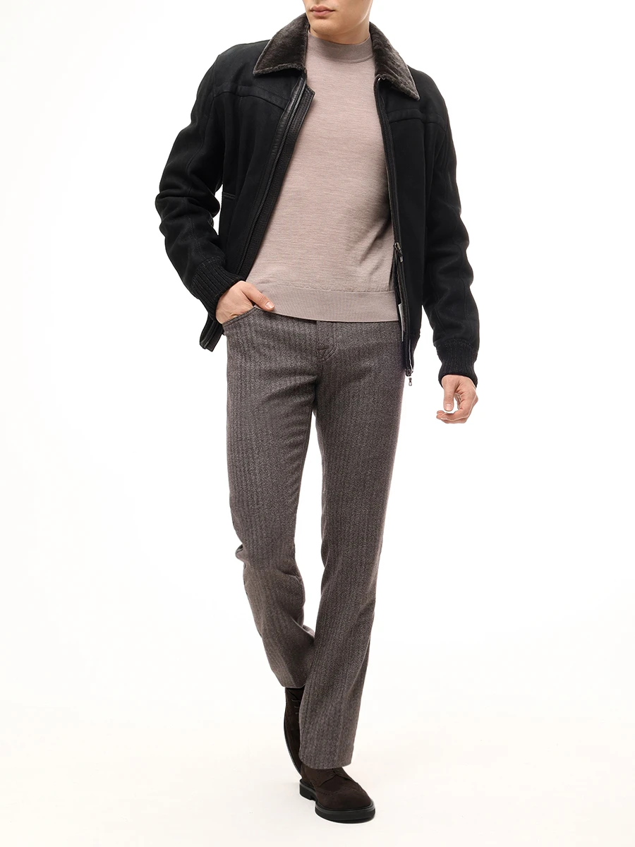 Брюки Slim Fit шерстяные