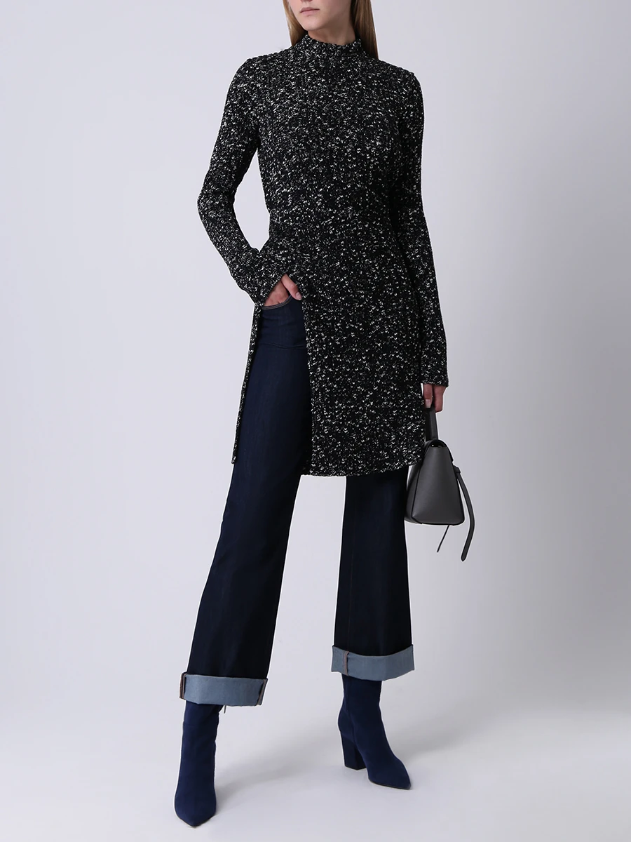 Туника однотонная