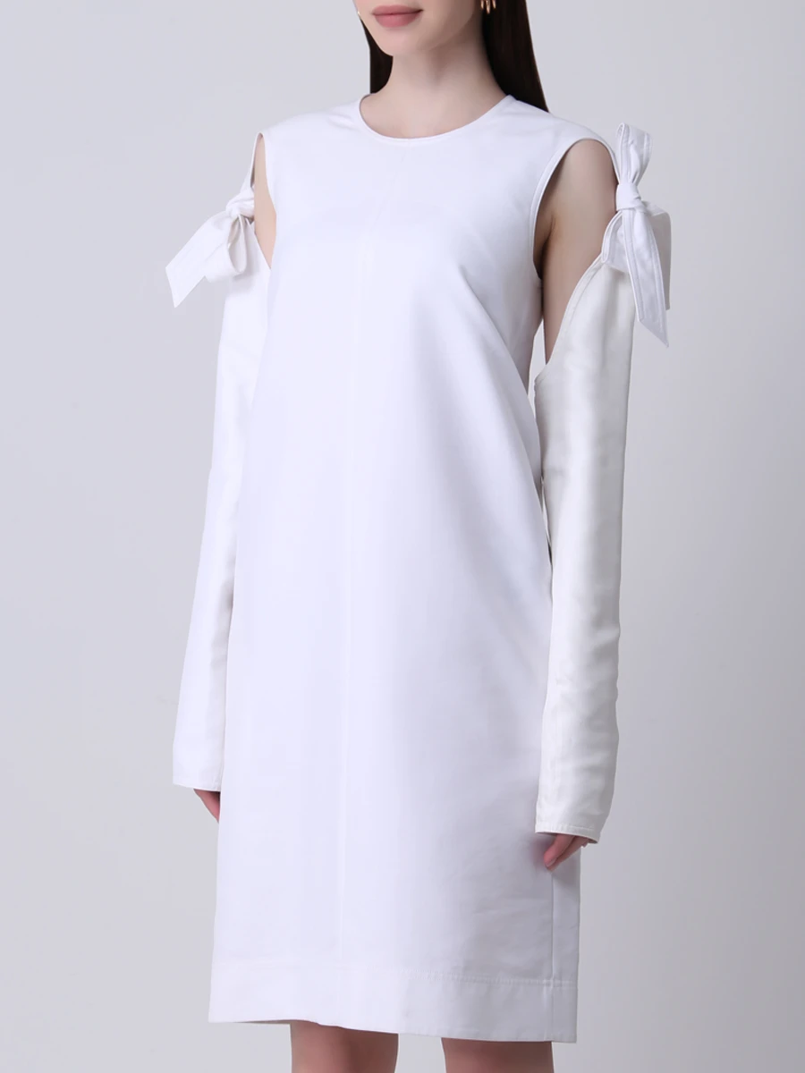 Платье из хлопка и шелка