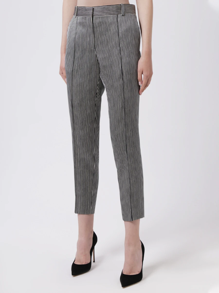 Брюки в полоску