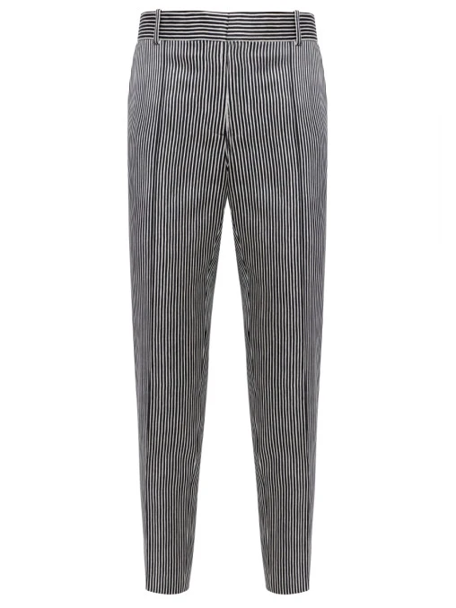 Брюки в полоску CELINE