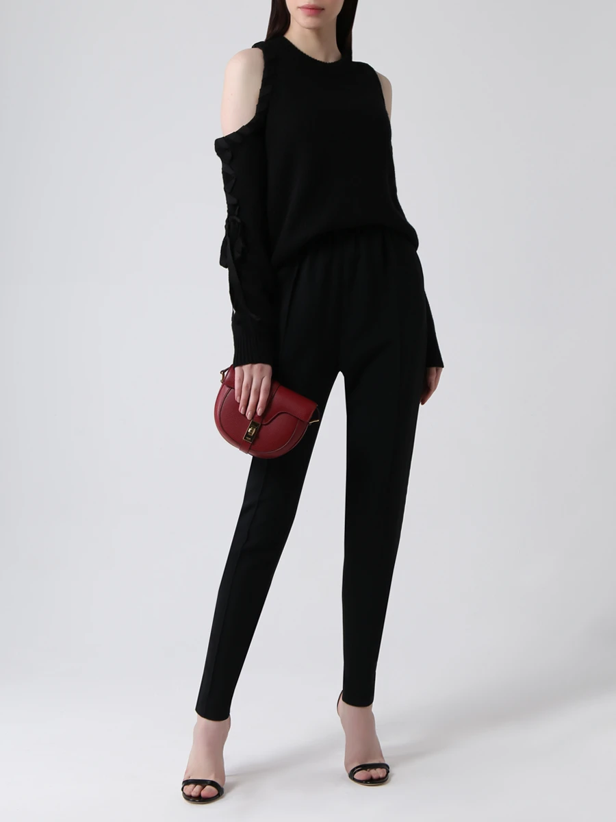 Брюки с защипами