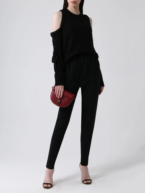 Брюки с защипами CELINE