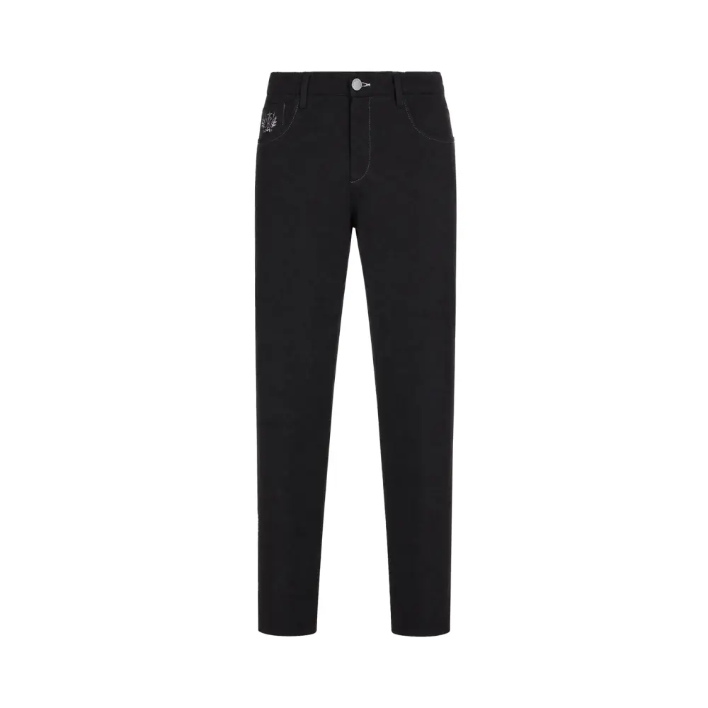 Джинсы Slim Fit шерстяные