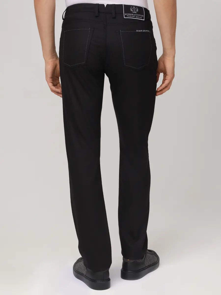Джинсы Slim Fit шерстяные