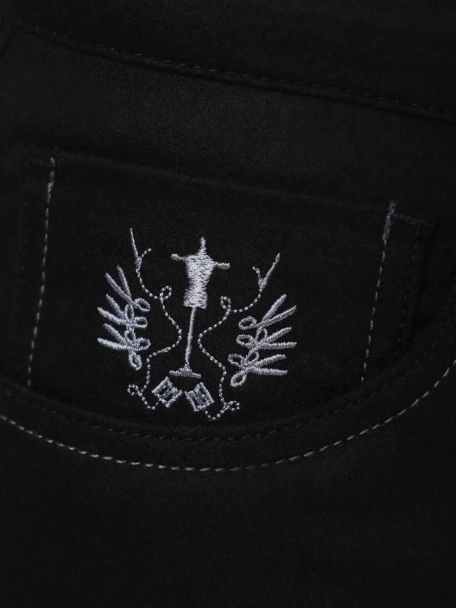 Джинсы Slim Fit шерстяные