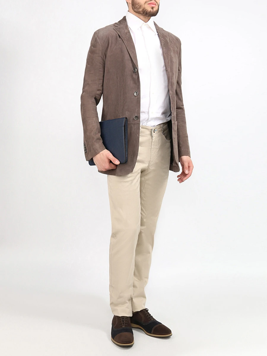 Замшевый пиджак